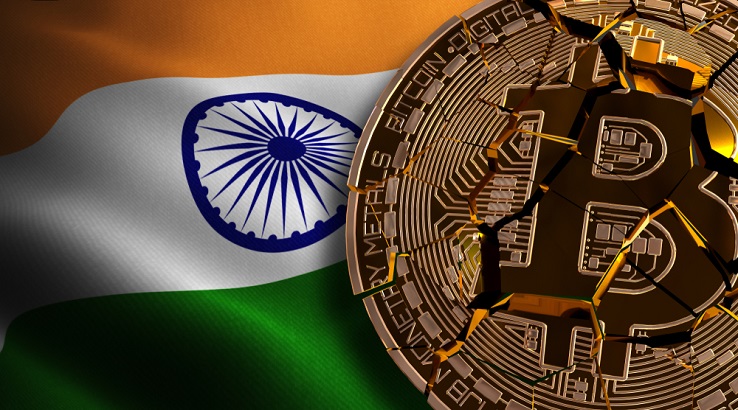 India bans cryptocurrencies large