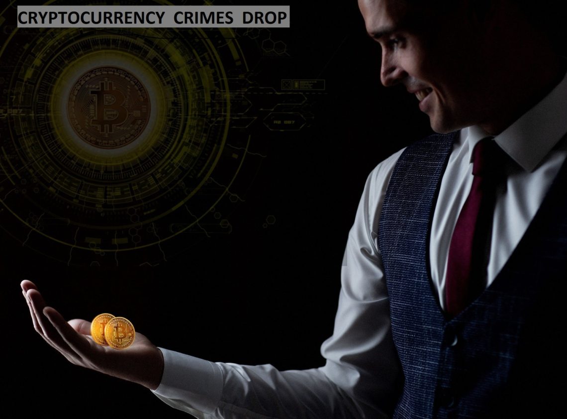 cryptocurrency crime drop