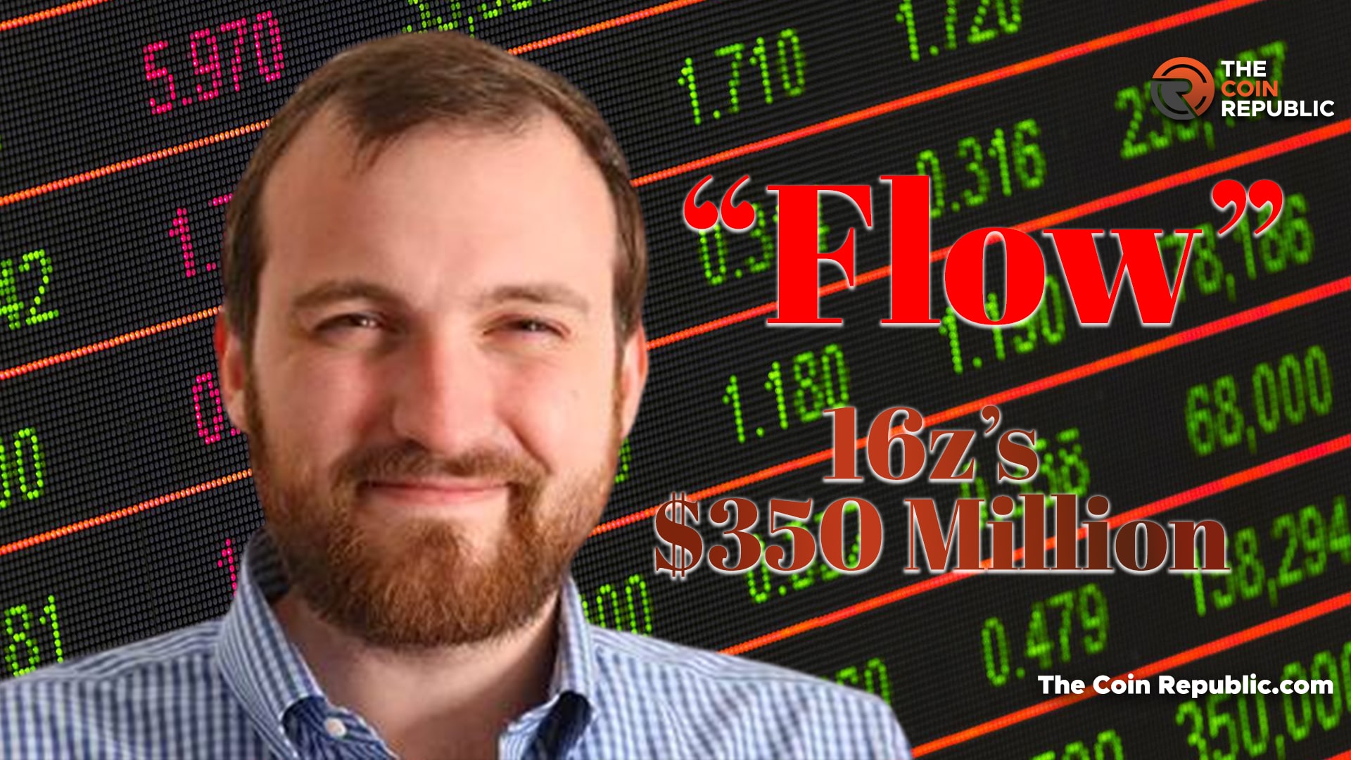 Charles Hoskinson Stood Cold-Feet Over $350 Mn Investment in “Flow”
