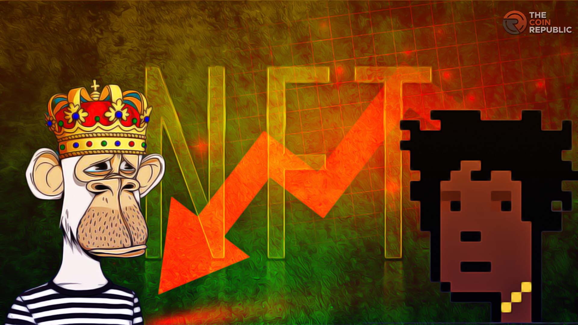 NFT Market Decline Continues, Bored Ape, CryptoPunks Below 50ETH