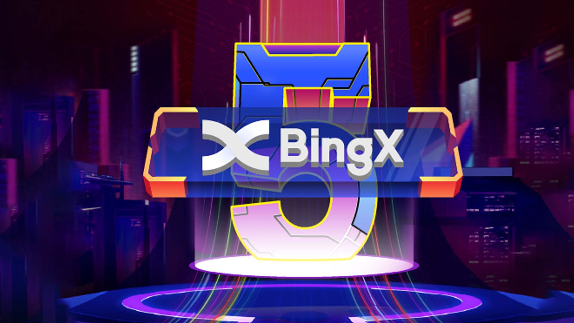 1 million USDT in prizes, 100 BTC and limited edition NFT rewards in the 5 years of BingX