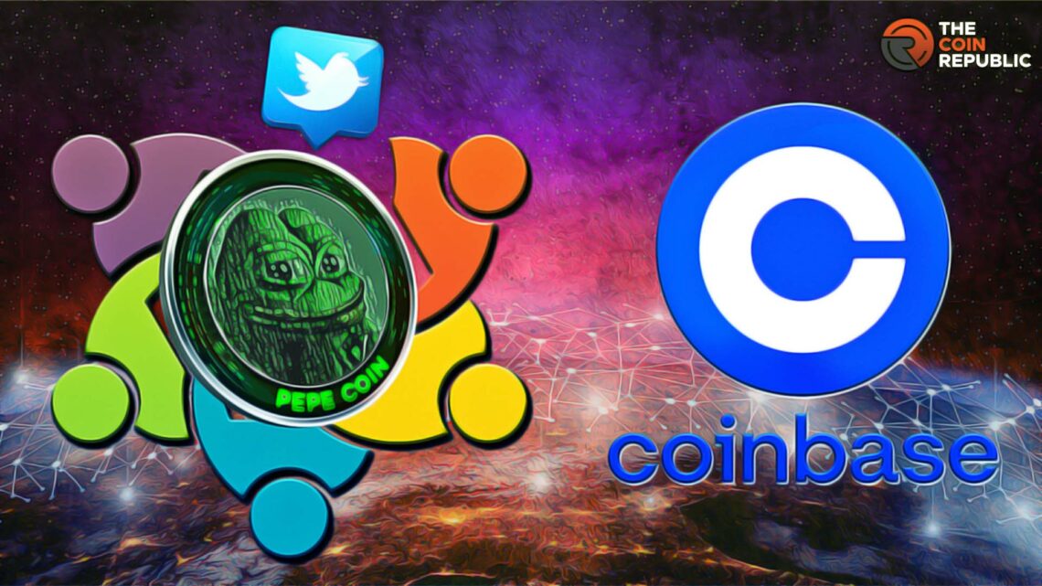 Pepe community asks to delete Coinbase on Twitter
