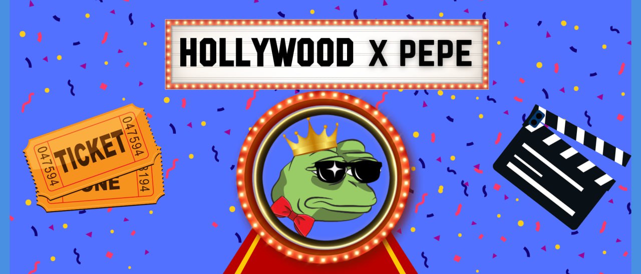 Introducing HollywoodXPEPE The Revolutionary Fusion of Hollywood Glamor and Blockchain Innovation