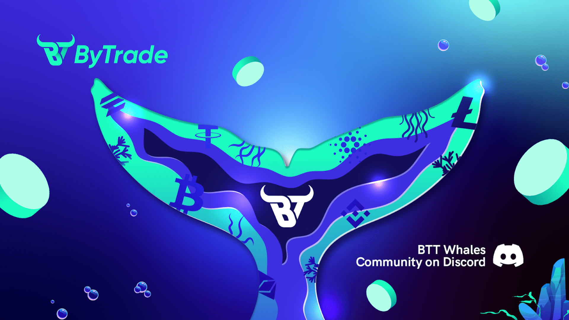 ByTrade Launches its Exclusive BTT Whales Private Discord Community With Exciting Benefits