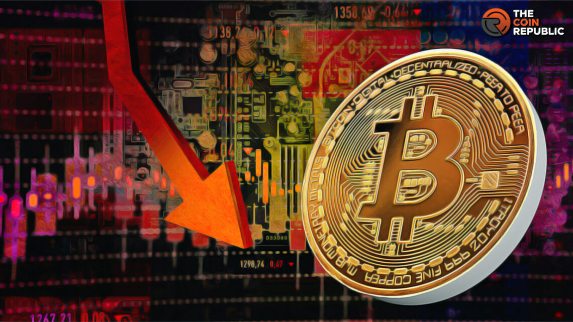 Bitcoin (BTC) Price Fell Below $26,000 Amid Turbulence in Market