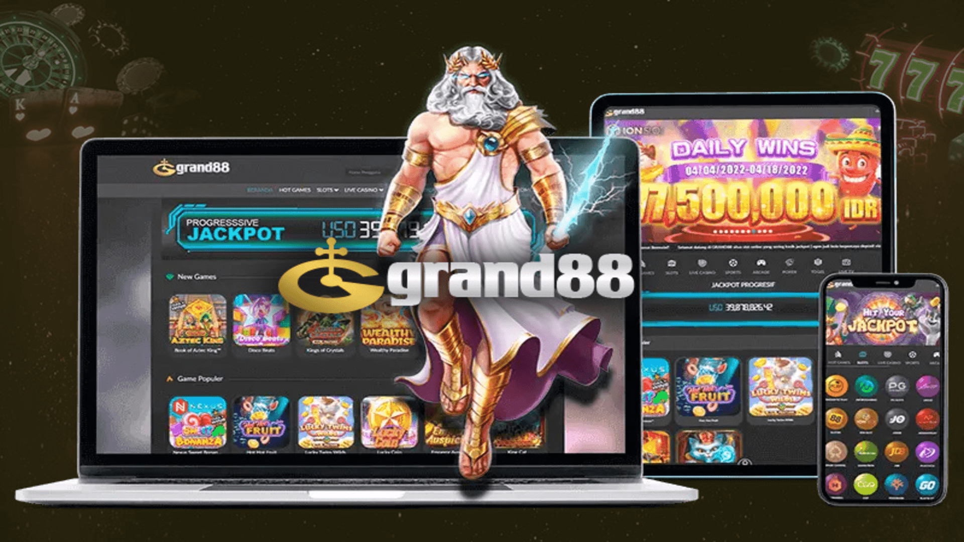 Grand88: Reinvent Gambling With & Turn Your Fortune For Good
