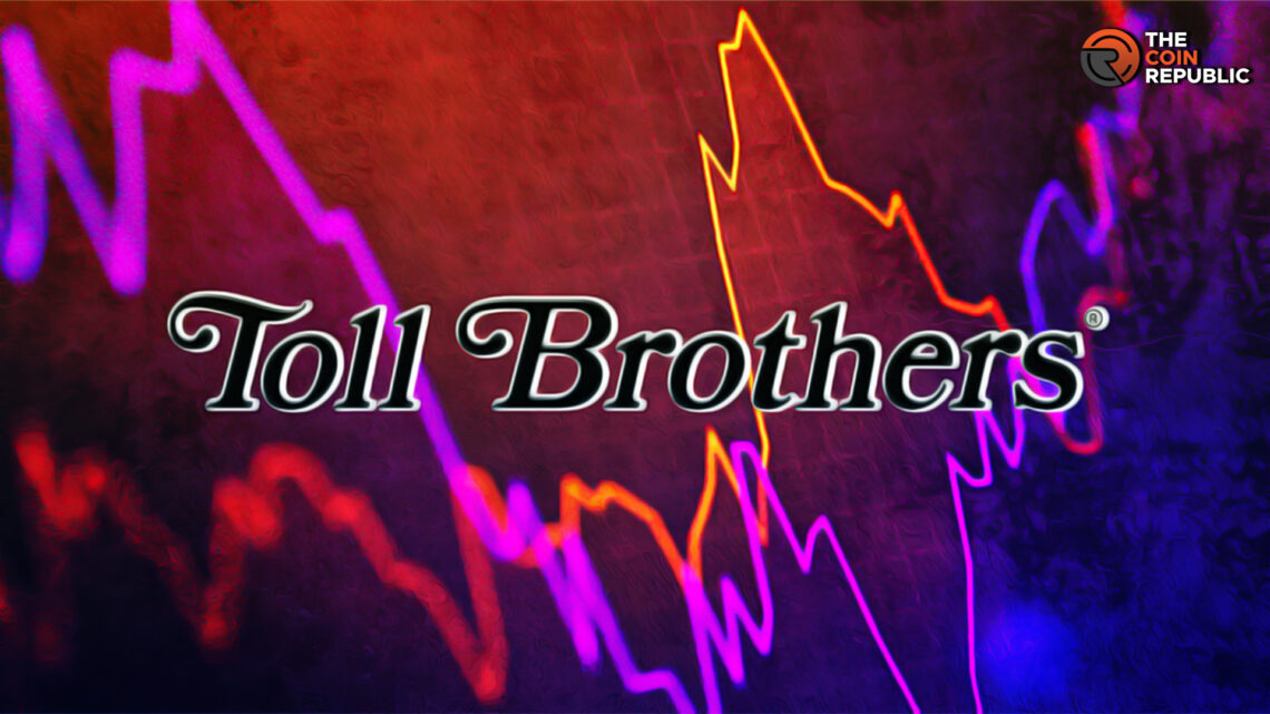 TOL Stock: Toll Brothers Stock Falls Below 100 EMA; Reaching $65?