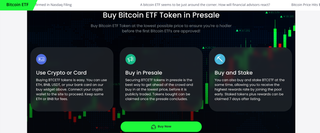 Viral Bitcoin ETF Token Hits $200K - How to Invest in $BTCETF