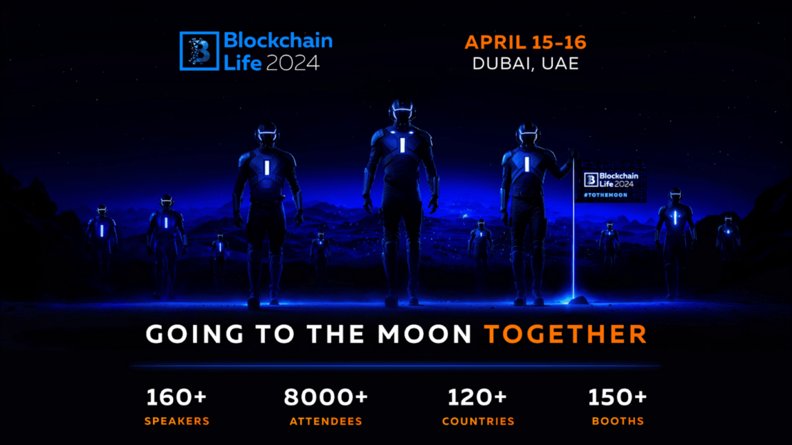 Blockchain Life 2024 in Dubai - Waiting for To The Moon