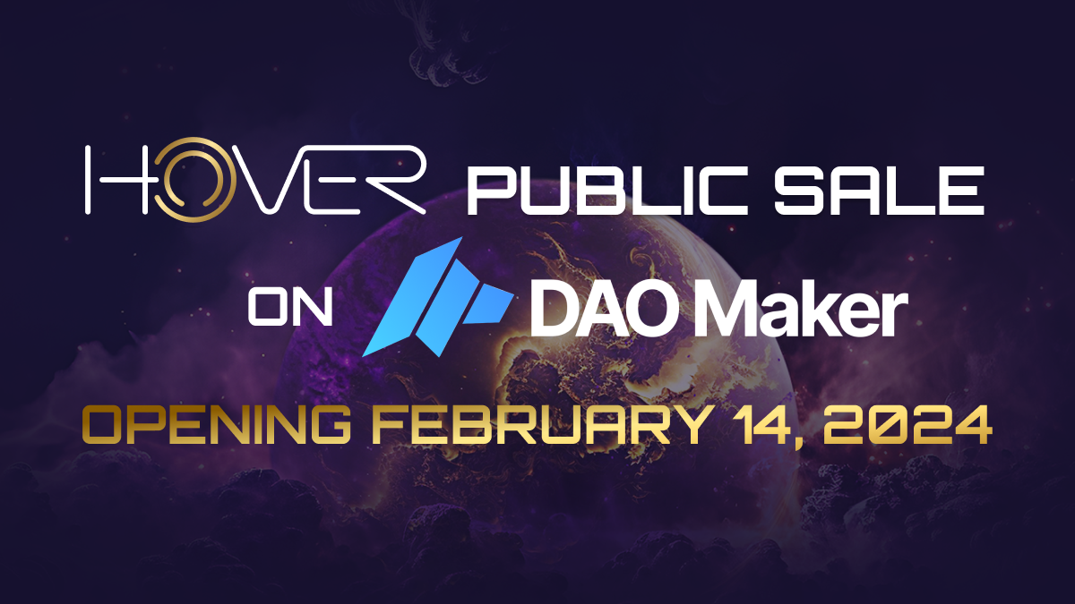 Hover is Ready to Launch Its Public Sale on the DAO Maker