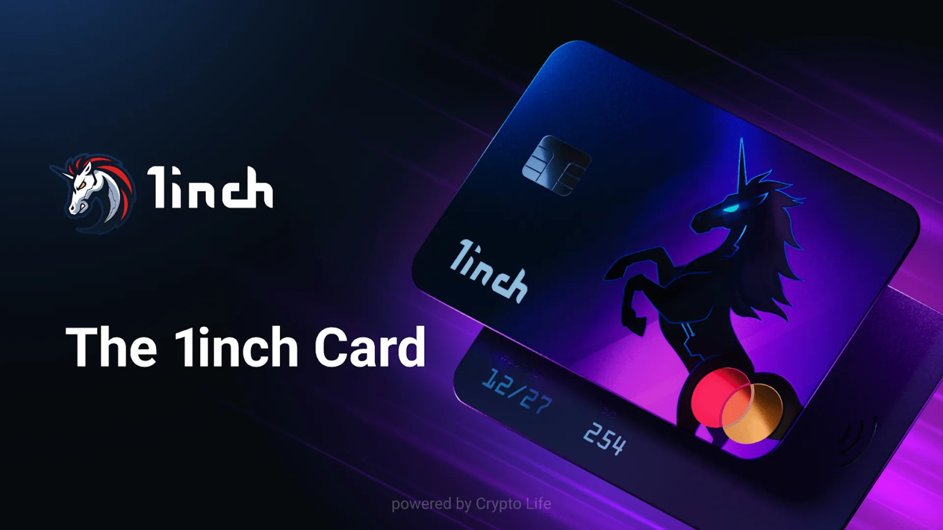 1inch launches Web3 debit card in partnership with Mastercard and Crypto Life