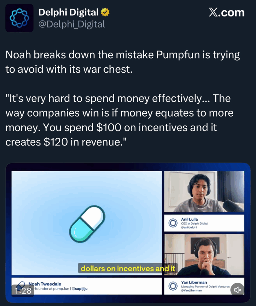 Pumpfun Co-Founder’s Candid Talk | Source: X