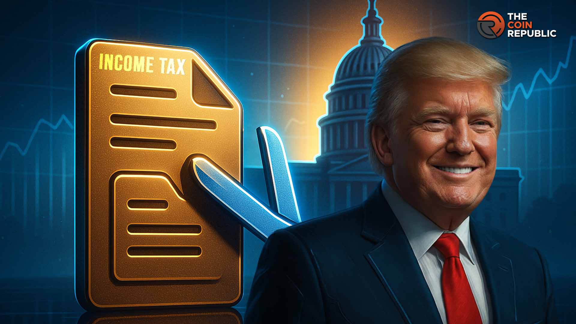 Donald Trump podría reducir completamente el Impuesto sobre la Renta: ¿Qué significa para el mercado de criptomonedas?