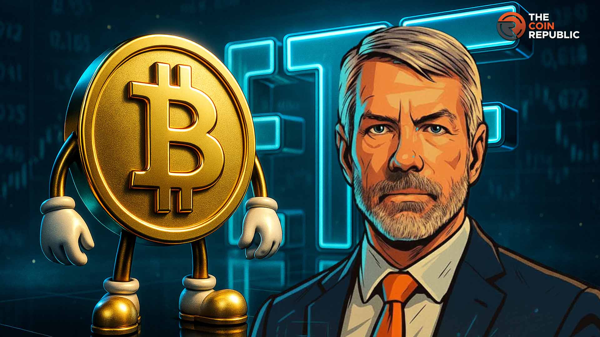 Bitcoin ETF Shows Mixed Signals After Michael Saylor’s Announcement