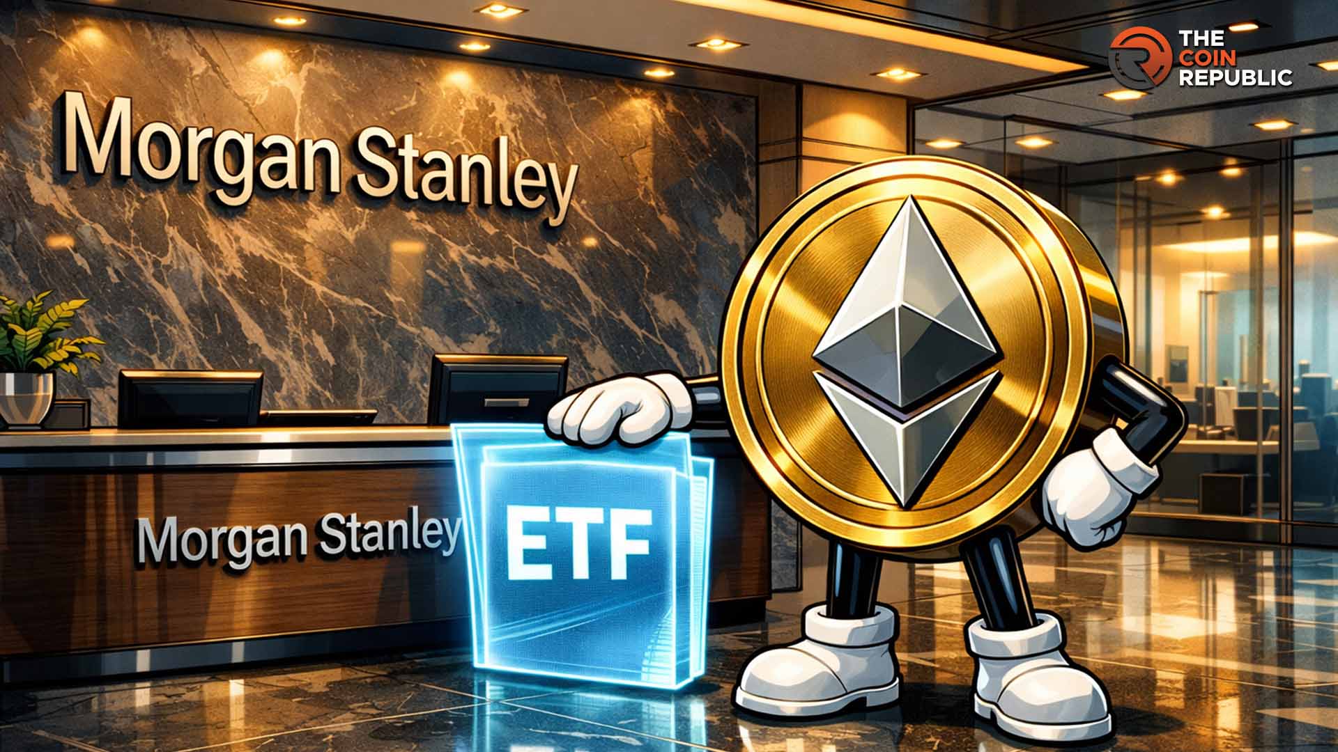 Morgan Stanley presenta un ETF de Ethereum tras los ETFs de Bitcoin y Solana