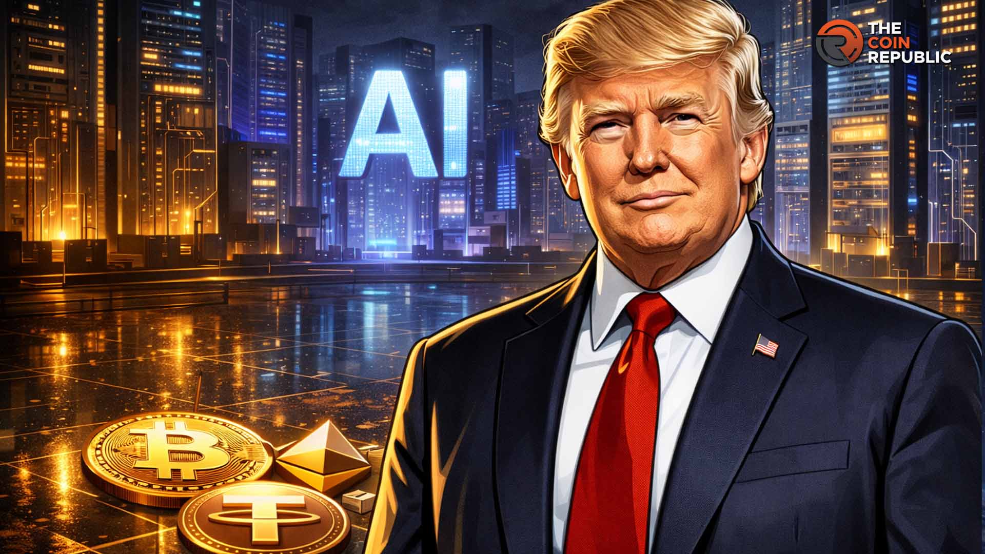 Trump Crypto Funding Surges with Big Tech, Exchange Backing