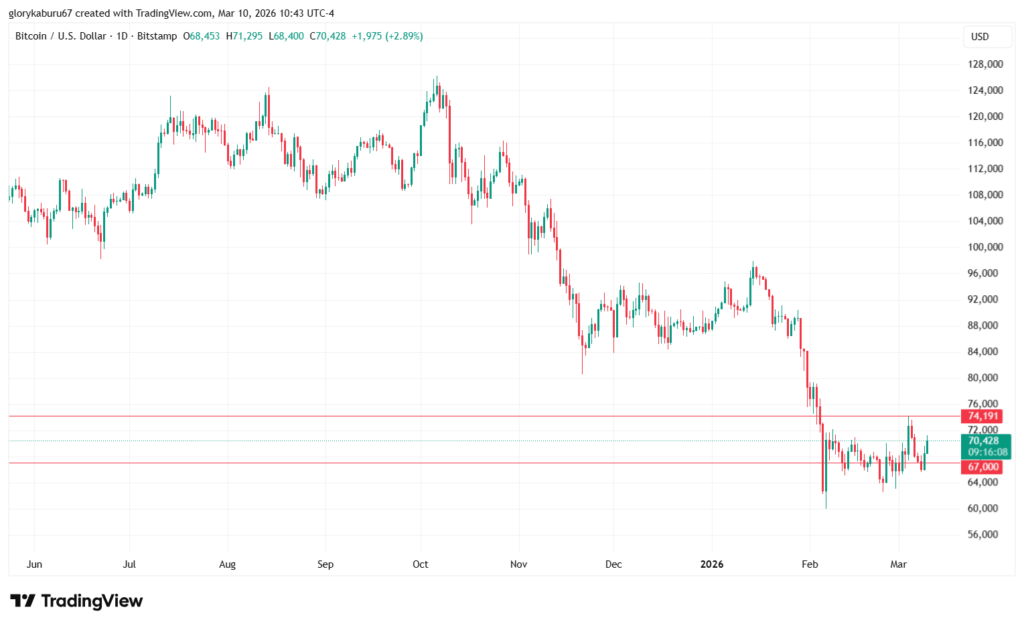 Bitcoin (BTC) Price | Source: TradingView