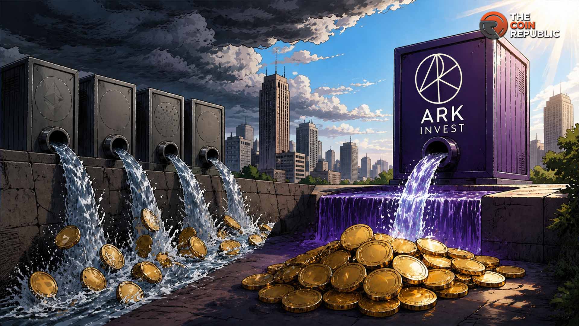 Crypto ETFs See More Outflows, But Ark Bitcoin ETF Shines With $41M Influx