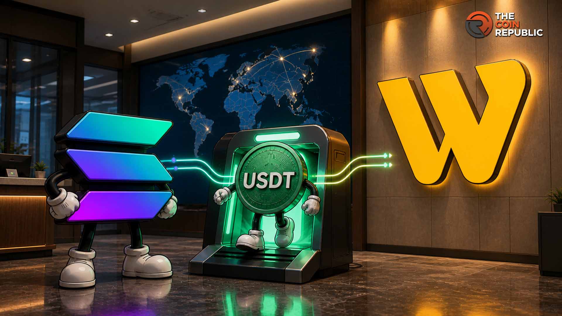solana news usdpt western union