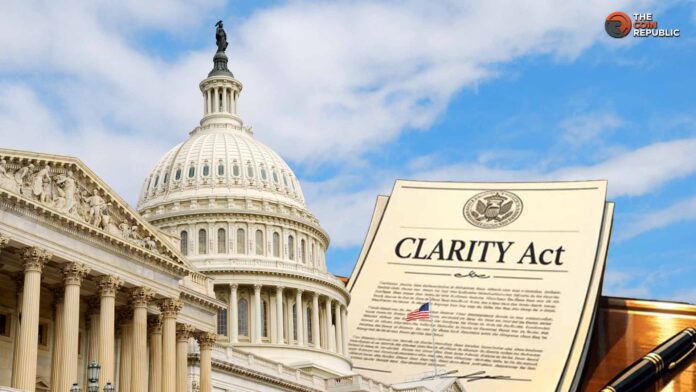 قانون CLARITY ينتقل إلى جدول أعمال مجلس الشيوخ مع تقدم قواعد التشفير قانون الوضوح مرور سوق العملات المشفرة