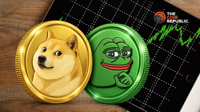 Meme Coin Market Pushes Higher as DOGE, PEPE Extend Weekly Gains meme coin pepe dogecoin doge