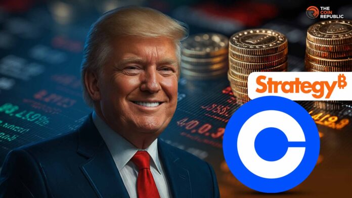 Trump Crypto Filing Reveals Major Coinbase & Strategy Buys trump crypto strategy coinbase