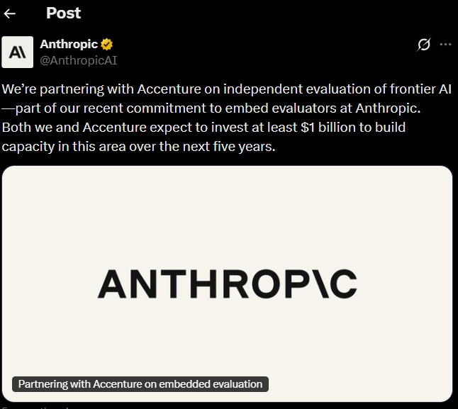 AI News Covering Anthropic's Announcement | Source: Anthropic (X)
